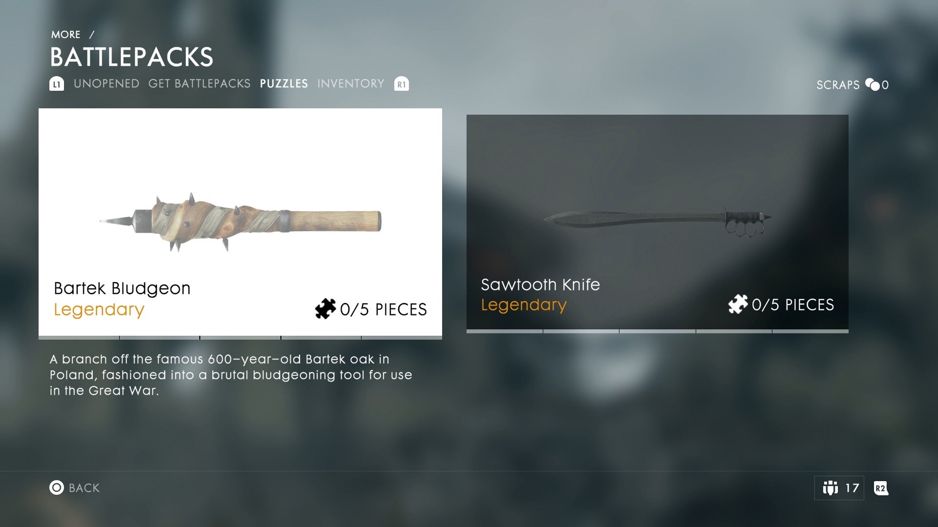 Battlefield 1 Battlepacks, Scrap and Puzzle pieces explained